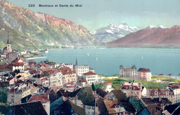 Montreux et Dents du Midi Vorderseite