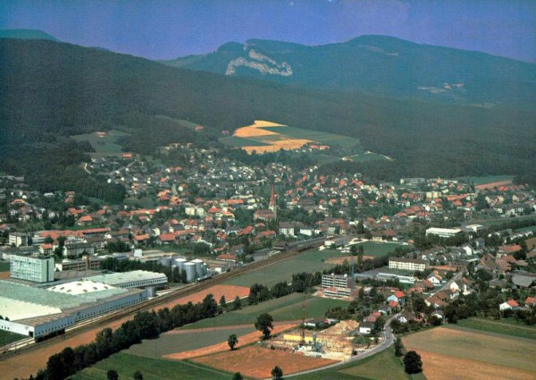 Wangen b. Olten  -  Flugaufnahmen Vorderseite