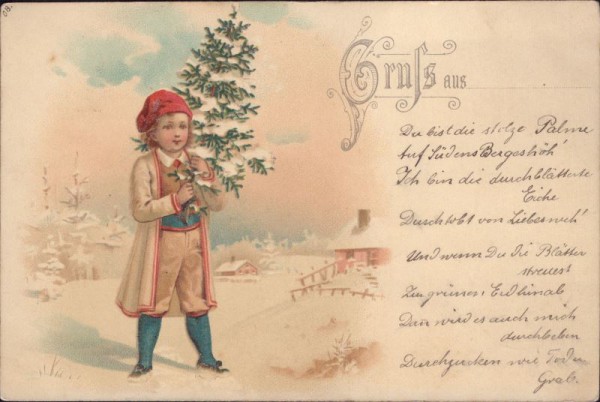 Gruss aus ... - Litho