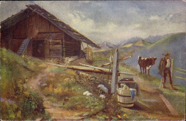 M. Fürst, Auf der Alm