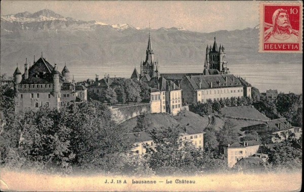 Lausanne - Le Château Vorderseite