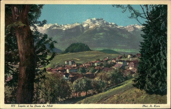 Leysin Vorderseite