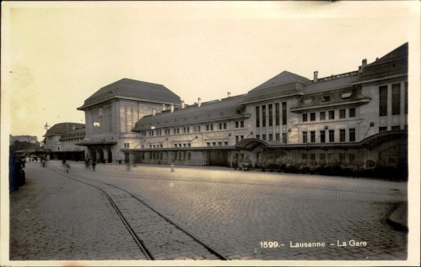 Lausanne - La Gare Vorderseite