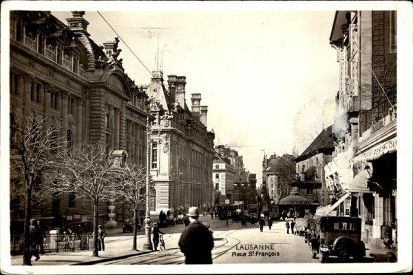 Place St Francois (Lausanne) Vorderseite