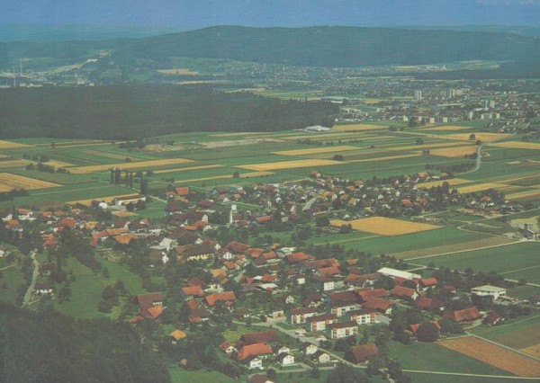 Schafisheim AG  -  Flugaufnahmen Vorderseite