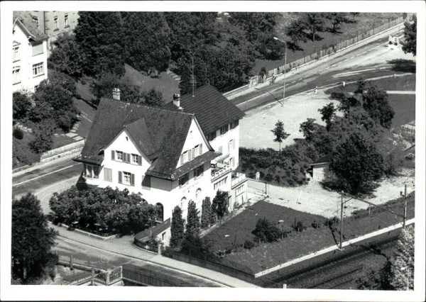 Aadorf, Gasthof Neuhof, Flugaufnahme Vorderseite