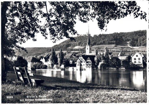 Stein am Rhein mit Schloss Hohenklingen Vorderseite