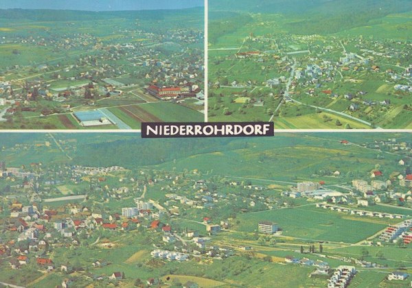 Niederrohrdorf AG  -  Flugaufnahmen Vorderseite