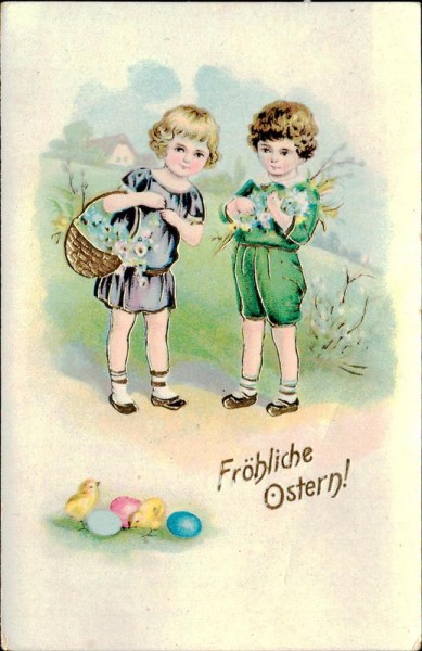 Fröhliche Ostern! Vorderseite