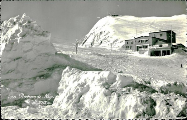 Rochers de Naye (2042 m) Vorderseite