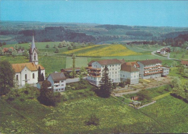 St. Pelagiberg, Kurhaus Marienburg,  Flugaufnahme Vorderseite