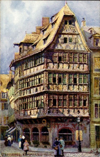 Strassbourg, Kammerzell - Haus, Charles F.Flower