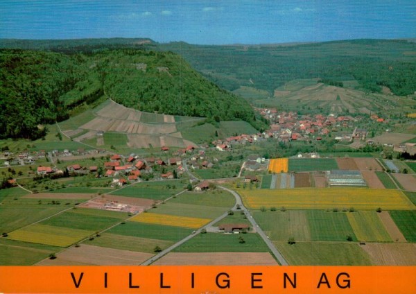 Villingen AG - Flugaufnahmen Vorderseite