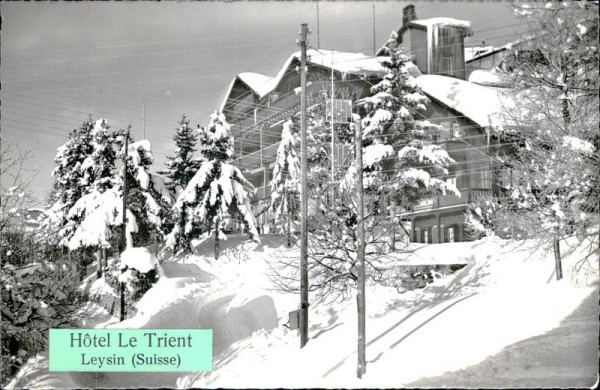 Hotel Le Trient (Leysin) Vorderseite