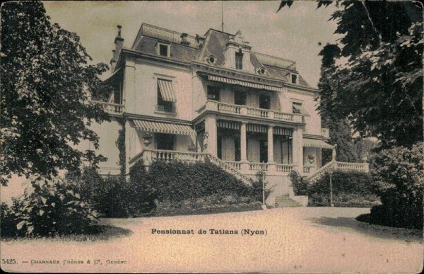 Pensionnat de Tatiana (Nyon) Vorderseite