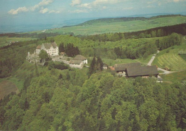 Schloss Sonnenberg, Stettfurt TG - Flugaufnahmen Vorderseite