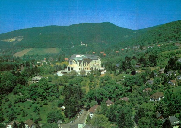 Goetheanum - Flugaufnahmen Vorderseite