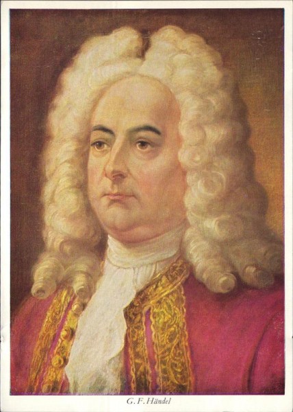 A.Herrmann: Georg Friedrich Händel (1685-1759) Vorderseite