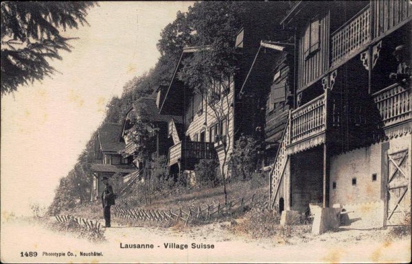 Lausanne - Village Suisse Vorderseite