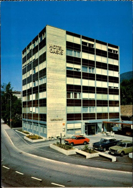 Moutier, Hotel Oasis Vorderseite