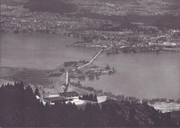 Etzel-Kulm-Feusisberg    -    Flugaufnahmen Vorderseite