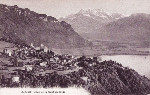 Glion et la Dent du Midi