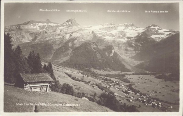 Les Diablerets (3210 m) Vorderseite