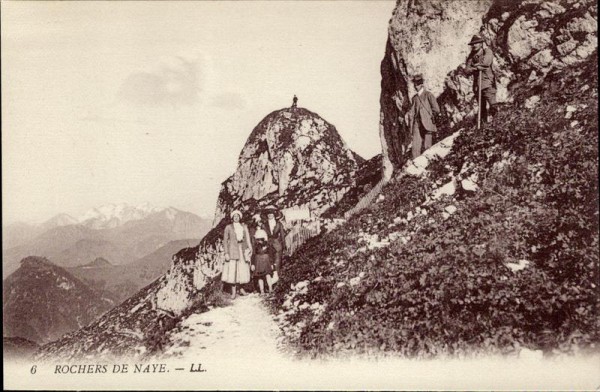 Rochers de Naye (2042 m) Vorderseite