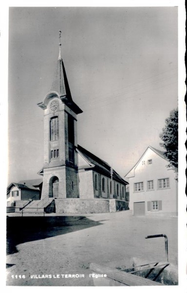 Villars le Terroir, L'Eglise Vorderseite