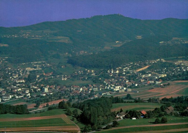 Birmensdorf ZH  -  Flugaufnahmen Vorderseite