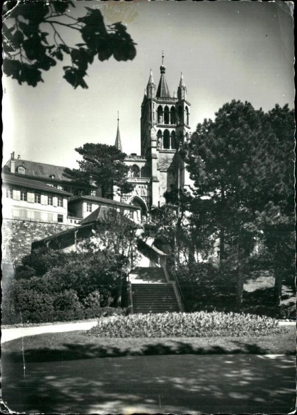 Lausanne/Cathédrale Vorderseite