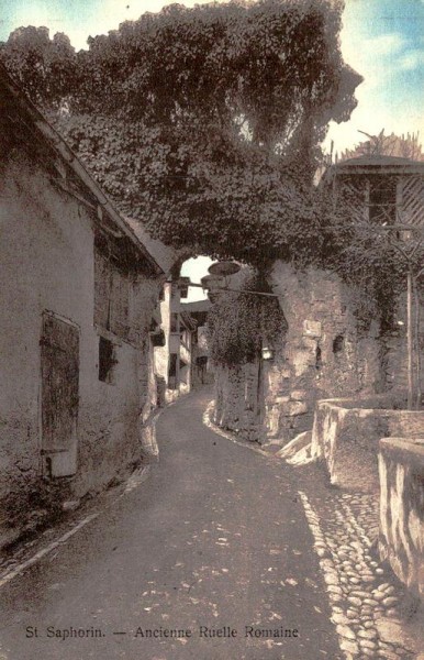 St. Saphorin, Ancienne Ruelle Romaine Vorderseite