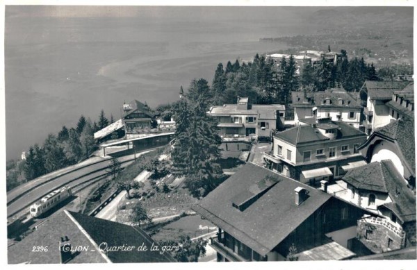 Glion, Quartier de la gare Vorderseite