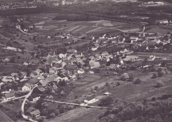 Villnachern AG  -  Flugaufnahmen Vorderseite