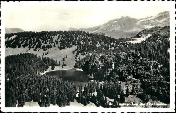 Bretaye-Lac des Chavonnes. Vorderseite