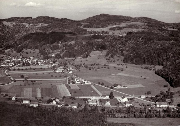 Rämismühle, Zell, Flugaufnahme Vorderseite