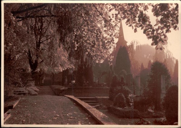 unbekannter Friedhof, Rorschach? Vorderseite