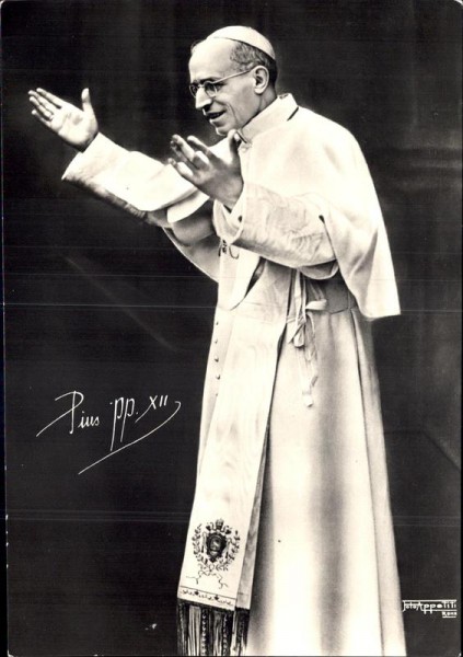 Papst Pius Vorderseite