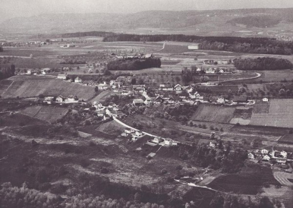 Warth b. Frauenfeld TG  -  Flugaufnahmen Vorderseite