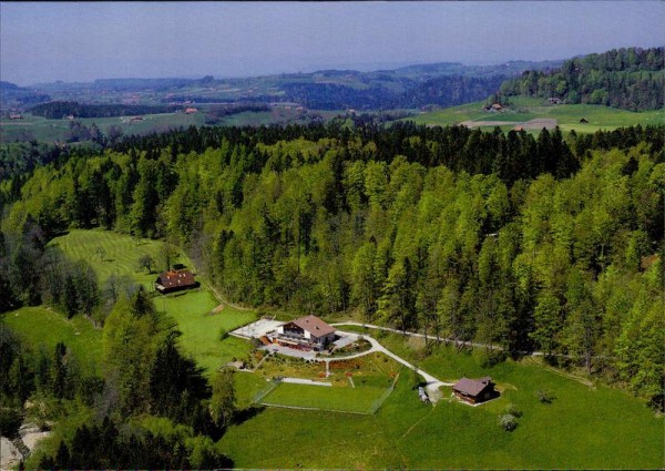 Rüeschegg-Heubach, Jugendhaus der Heilsarmee, Flugaufnahme Vorderseite