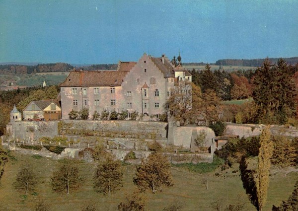 Schloss Sonnenberg, Stettfurt TG - Flugaufnahmen Vorderseite