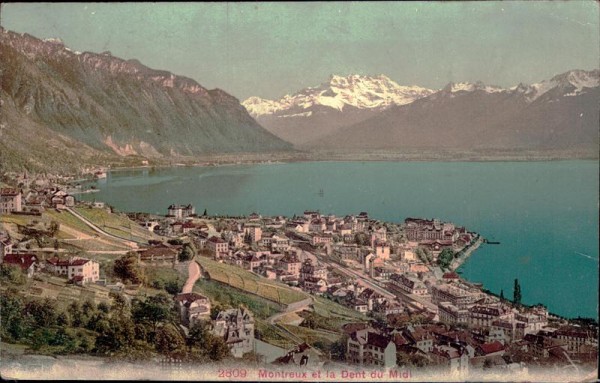 Montreux et la Dent du Midi Vorderseite