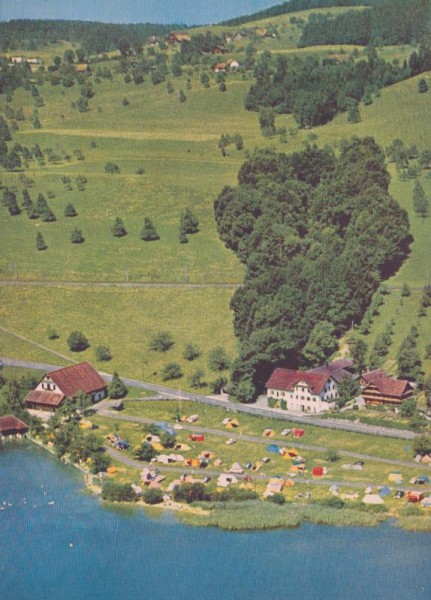 Campingplatz Untergiswil, Meggen am Vierwaldstättersee Vorderseite