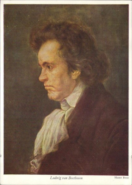 Hans Best: Ludwig van Beethoven Vorderseite