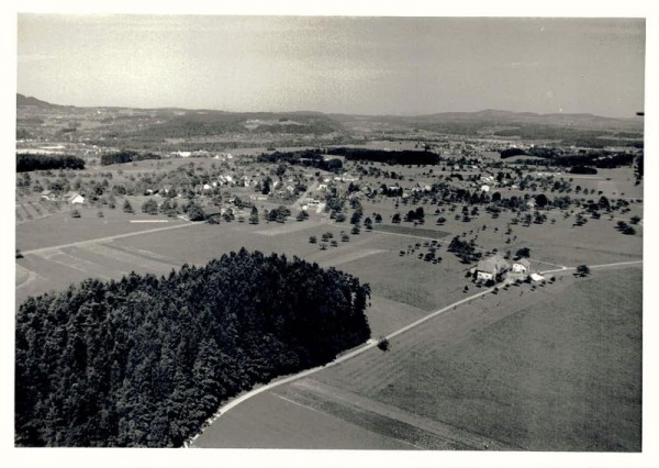 9249 Algetshausen-Uzwil, Hespel 1/ Dorfstrasse/ Hintergrund: Chlosterwald Vorderseite