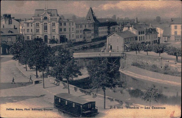 Yverdon, les casernes Vorderseite