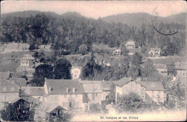 St.Cergue et les Villas Vorderseite