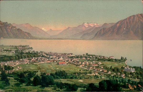 Vevey et la Dent du Midi Vorderseite