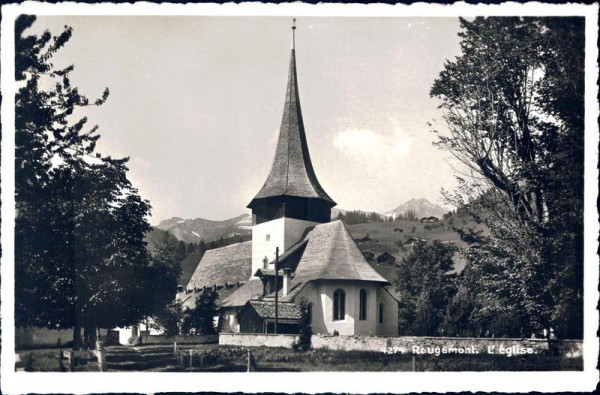 Rougemont/L`église. Vorderseite