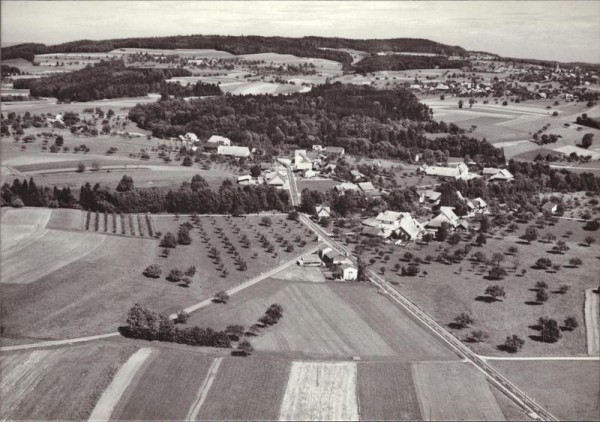 Hörhausen,  Flugaufnahme Vorderseite